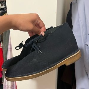 Navy blue Clark’s